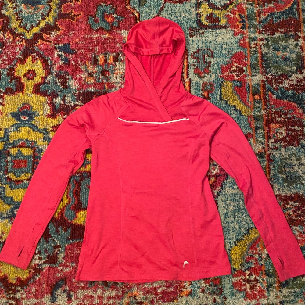 Hooded Athletic Pullover